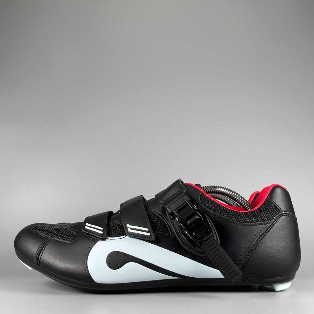 Peloton Men's US 12 EU 45 Strap Black Cycling Shoes Athletic Sneakers No Cleats